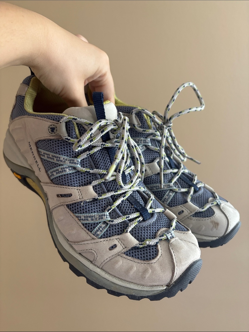 Merrell hiking sneakers low top boots lace up